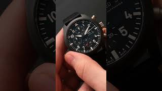 IWC Top Gun Часы для настоящих мужчин часы мужскиечасы швейцарскиечасы iwctopgun [upl. by Peterec992]