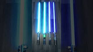 4 Anakin Skywalker Lightsabers Neopixel amp Disney [upl. by Vigor527]