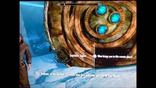 Skyrim  How to find the Dwarven Mechanism unlock key [upl. by Ayifa217]