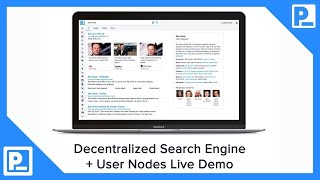 Presearch New Decentralized Search Engine  User Nodes Live Demo [upl. by Eulalia385]