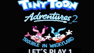 Lets Play 1  Retro  Tiny Toon Adventures 2 Trouble in Wackyland  Rollen Coaster [upl. by Pris721]