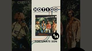 OnThisDay in 1969 CCRs quotFortunate Sonquot peaked at No 14 on the Billboard Hot 100 Chart shorts [upl. by Favianus]