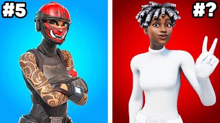 25 SWEATIEST Fortnite Skins [upl. by Suchta652]