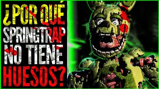 ¿Por Qué Los HUESOS De WILLIAM No Se Ven En SPRINGTRAP  3RR 14 [upl. by Anyaj]