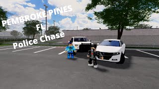 Pembroke Pines FL Roblox Police Chase [upl. by Hogg]