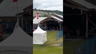 Live open air concert in Whitehorse Yukon Canada music [upl. by Nnazus]