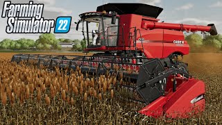 FS22  CASE IH 250 SERIES MAGNUM AFS CLASSIC VALMET  FARMING SIMULATOR 22 [upl. by Gibson]