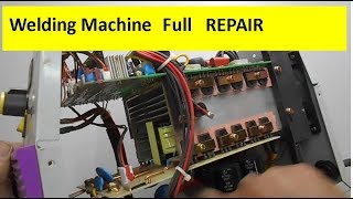 Full Welding Machine Repairing Tutorial amp Voltage Distribution Across Different Components [upl. by Arrec]