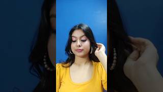 Soft Pink Shimmery Eye Makeup Yellow Top shortsmakeup trending makeuptutorial grwm music [upl. by Rohn]