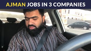 Ajman Jobs  Must Apply  3 Companies Hiring in Ajman [upl. by Ellerrad767]