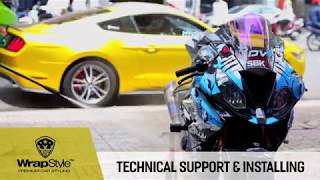 BMW S1000RR  WrapStyle VietNam Technical Support [upl. by Orford]