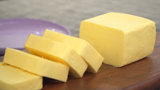 Homemade Butter in 10 Minutes Only 1 Ingredient [upl. by Neeluj891]