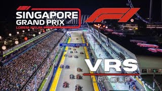 F1 2023  GP de Singapur  Carrera Completa  Onboard  VRS League [upl. by Nash]