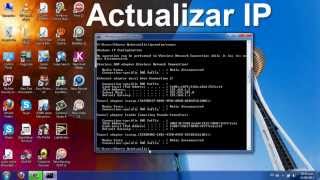 RENOVAR O ACTUALIZAR DIRECCIÓN IP desde CMD SÍMBOLO DEL SISTEMA 2017 Funcional [upl. by Infeld]