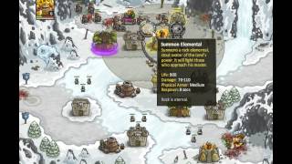 Kingdom Rush  Premium Content  Glacial Heights [upl. by Ledoux]