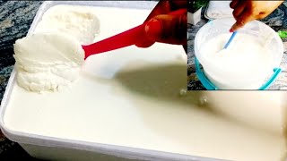 HOW TO MAKE YOGHURT AT HOMEEASY HOMEMADE SWEET YOGHURT RECIPE NIGERIAN YOGURT AT HOME [upl. by Adieno]