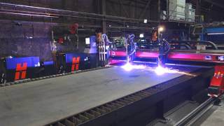 Cutting Systems Inc Kodiak Dual 400A Plasma Cutting [upl. by Hesther346]