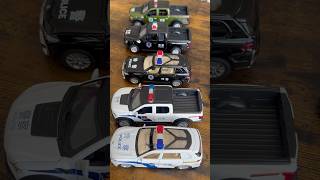 Miniature Police Car Collection Big And Small Models Galore [upl. by Airbmak]