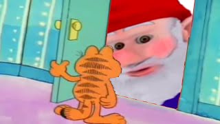 Garfield gets Gnomed GNOMING THE VIEWS AS USUAL [upl. by Heron]