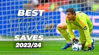 Best 100 Goalkeeper Saves 202425 HD [upl. by Nasaj]