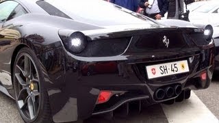 LOUD Ferrari 458 Italia Novitec F1 Exhaust System FULL THROTTLE [upl. by Sawyor]