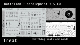 Treat x Unfiltered Audio Battalion  Needlepoint  SILO  sketching moods [upl. by Trixie163]