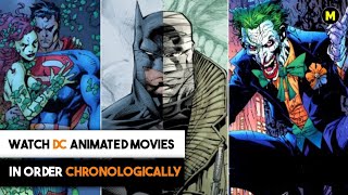 How to Watch All the DC Animated Movie Universe Films in Order [upl. by Elva538]