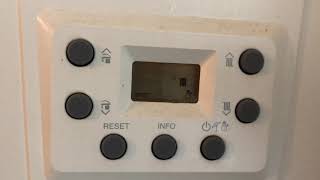 Boiler Immergas Victrix Tera How to use the Boiler Manual Reset the Error code [upl. by Kola]