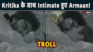 Bigg Boss OTT 3 कंबल के अंदर इंटीमेट हुए Armaan Malik और Kritika Malik वीडियो देख भड़के लोग [upl. by Adierf]