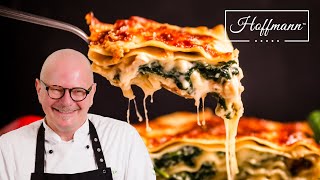 TomatenSpinatLasagne Ein köstliches Rezept für bewussten Genuss I CALLEkocht mit Hoffmann [upl. by Redvers]