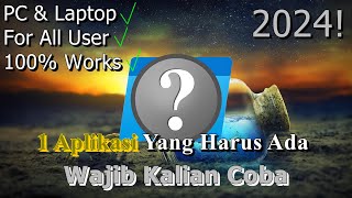 🔧1 Aplikasi Berguna Yang Harus Ada Pada PC amp Laptop ✅ Wajib Kalian Coba  2024 Updated Part 20 [upl. by Kovacev]