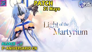 Alsace UR  Mogador UR  7º Aniversario CN  Patch Notes Azur Lane Español [upl. by Lesko]