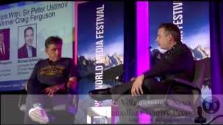 Interview With Sir Peter Ustinov Comedy Award Winner Craig Ferguson  Banff 2013 [upl. by Schulze615]