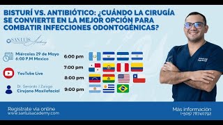 Bisturí vs Antibiótico en el manejo de las Infecciones Odontogénicas [upl. by Liatris806]