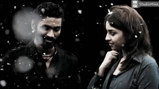 Pirai Thedum iraviley  Lyrical video  dhanush  Studio Mine [upl. by Storer]