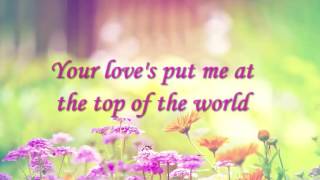 Top of The WorldThe Carpenters Lyrics [upl. by Mela]