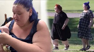 Amy Slaton After Husband Tammys Funeral  1000 Lb Sisters 2024 [upl. by Pansie964]