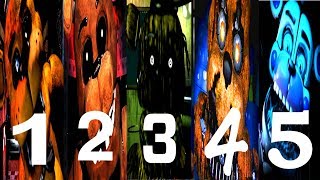 FNAF 1 2 3 4 5 Freddy Simulator [upl. by Mackenie]