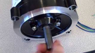 DC injection motor braking demonstration [upl. by Borlase]