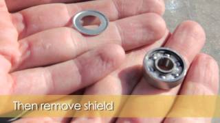 How to Clean Your Inline Skate Bearings K2 Skates [upl. by Ardenia]