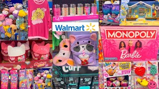 Shop With Me at WALMART Claires Squishmallows Surprise Toys Valentines Day Mini Verse food Barbie [upl. by Derna727]