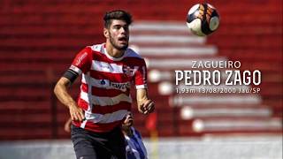 Pedro Zago Zagueiro  Sub 17  Campeonato Paulista 2017 [upl. by Mathia]