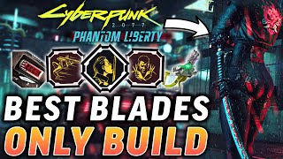 The INSANE Blades and Knives Build You Need In Cyberpunk 2077 20  Best Sandevistan Build [upl. by Hollister822]