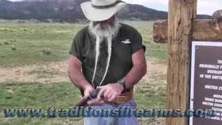 Shooting the Traditions Frontier 45 Colt Single Action Sixgun  Gunblastcom [upl. by Arlan]