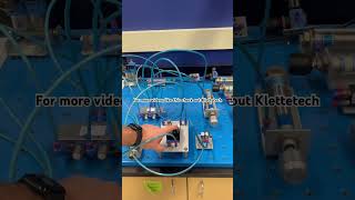 Pneumatic Timer Circuit pneumatics automation festool festo [upl. by Bozuwa934]