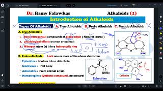 Alkaloid 1  SGU [upl. by Sabir]