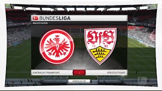 Eintracht Frankfurt vs VFB Stuttgart ✪ 20 Spieltag Bundesliga ✪ Prognose FIFA 16 PS4 [upl. by Trah494]