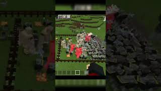 Who is more Powerful Mutant Evoker or Iron Golem minecraft shortvideo shorts youtubeshorts [upl. by Healy682]