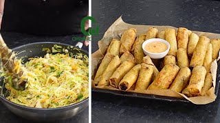 BETTER Than Takeout Spring Roll Recipe  Chinwe Uzoma Kitchen [upl. by Wisnicki]