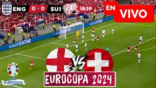 🔴 INGLATERRA VS SUIZA PARTIDO EN VIVO  UEFA EURO 2024  CUARTOS DE FINAL [upl. by Tomasz]